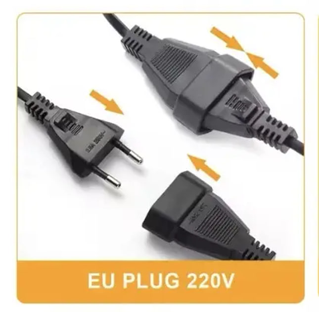 Світлодіодна гірлянда 10 метрів 20 LED статичний режим живлення від мережі • Гірлянда для інтер’єру та екстер’єру 220В - Зображення 4