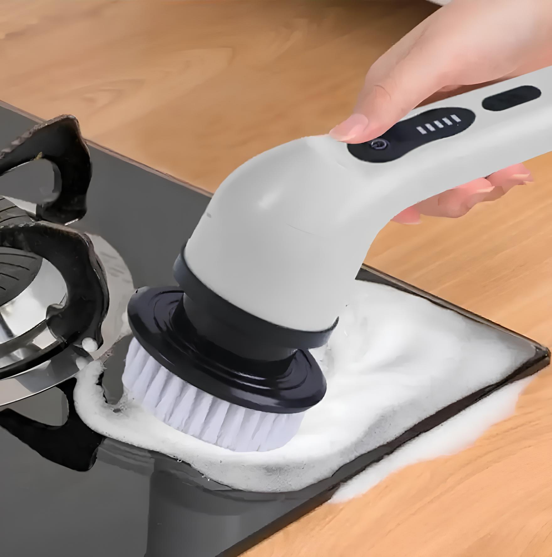 Електрична щітка для прибирання 9 в 1 Electric Cleaning Brush • Універсальна електрощітка RESTEQ JY-6010 для дому - Зображення 4