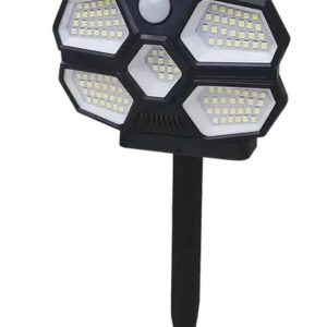 Вуличний світильник Solar Induction Lamp SH-580A • LED ліхтар із сонячною панеллю та датчиком руху