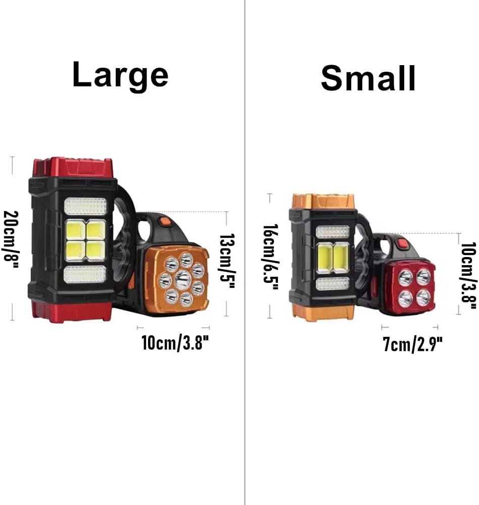 Ліхтар акумуляторний LED Hurry Bolt HB-1678 із сонячною панеллю • Прожектор на сонячній батареї HB-1678 із функцією Power Bank - Зображення 2