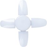 Лампочка складна світлодіодна 4 лопаті E27 KK-202 • LED лампа Mini Fan Blade Bulb E27 KK-202 60W