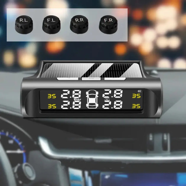 Бездротова система контролю тиску в шинах TPMS зовнішні датчики ∙ Система TPMS контролю тиску в шинах - Зображення 3