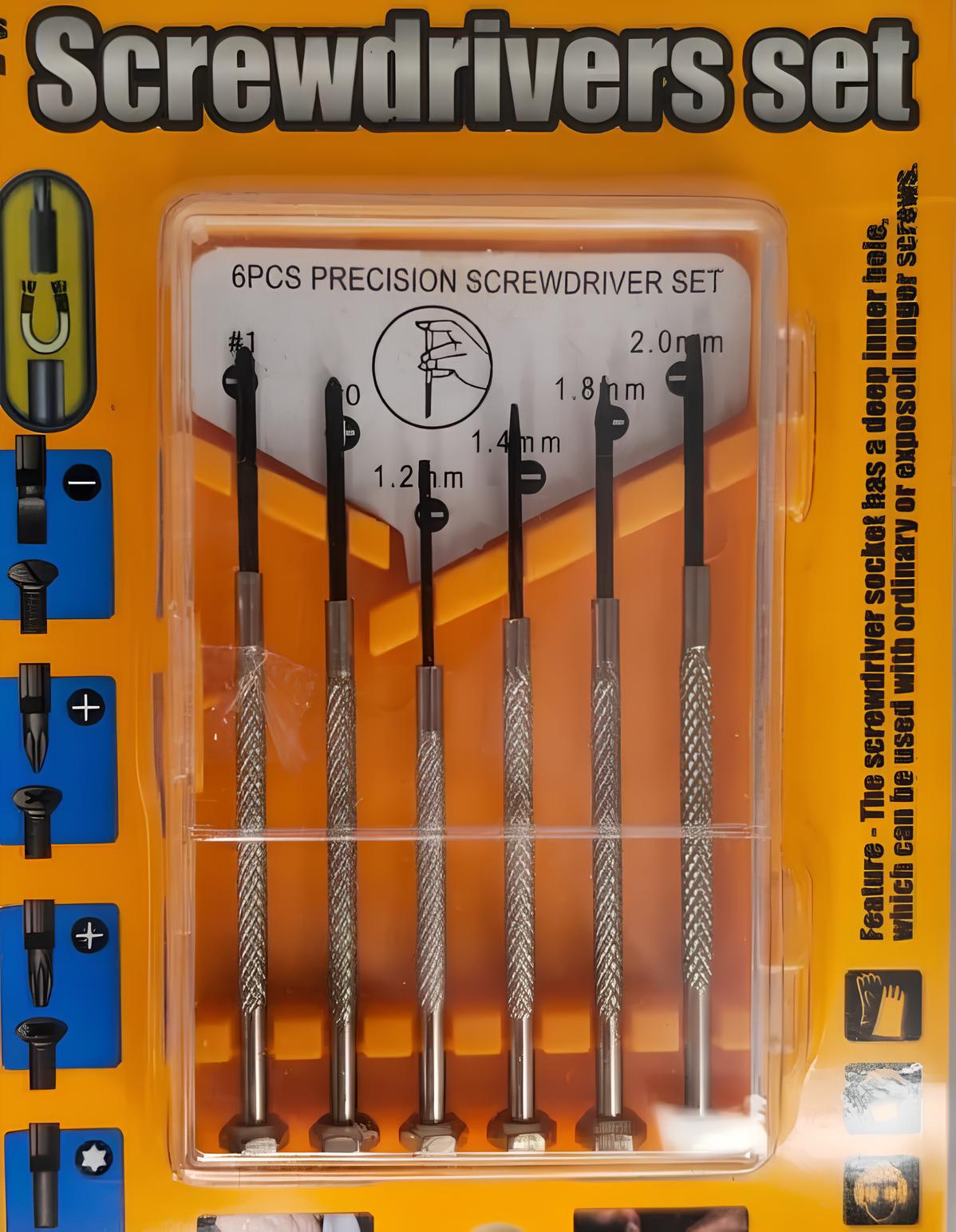 Набір викруток з різними насадками Screwdriver Set 13776-2 ∙ Викрутки Set 13776-2 з комплектом змінних насадок - Зображення 2