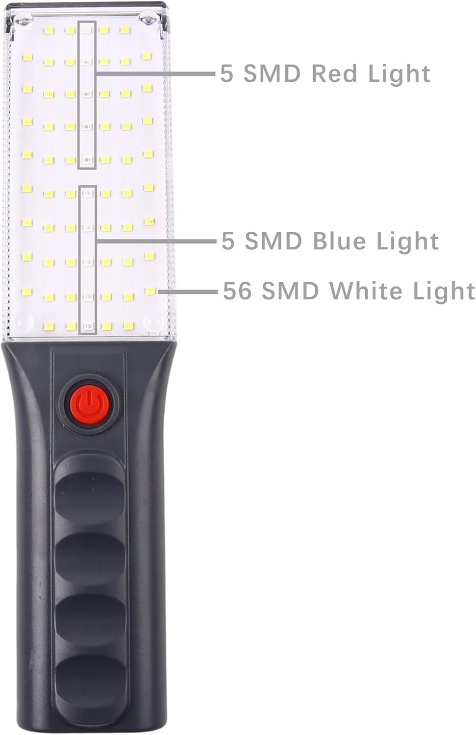 Портативний світлодіодний ліхтарик TORCH ZJ-1258 з гачком для підвішування ∙ Світлодіодний ліхтарик ZJ-1258 - Зображення 2