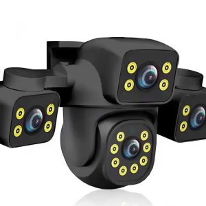 Камера відеоспостереження 12MP Wi-Fi IP-камера HD 3 об’єктива ∙ Потрійна вулична Wi-Fi камера відеоспостереження з боковими лінзами