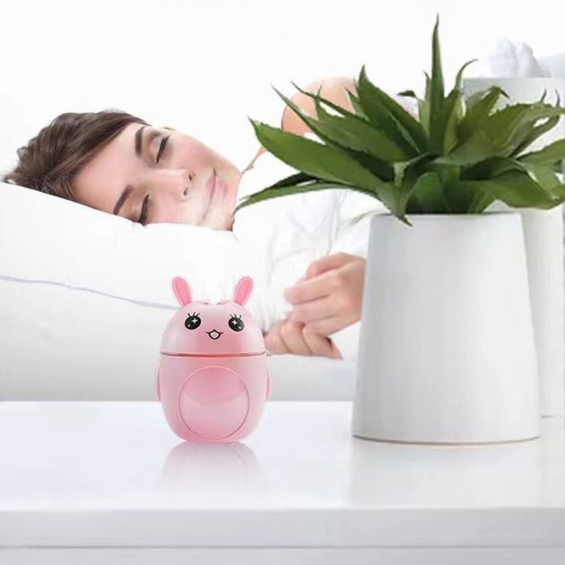 Зволожувач повітря Safe Air Rabbit • Дитячий ультразвуковий зволожувач з LED-підсвіткою та живленням від USB Safe Air Rabbit - Зображення 5