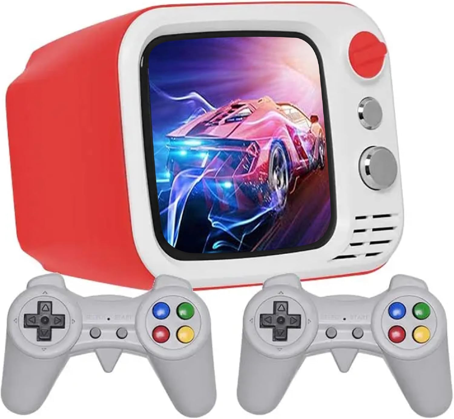 Ігрова консоль H7 Mini TV РЕТРО 740 ігор + 2 джойстики ∙ Портативна ретро-консоль H7 з екраном та джойстиками - Зображення 4