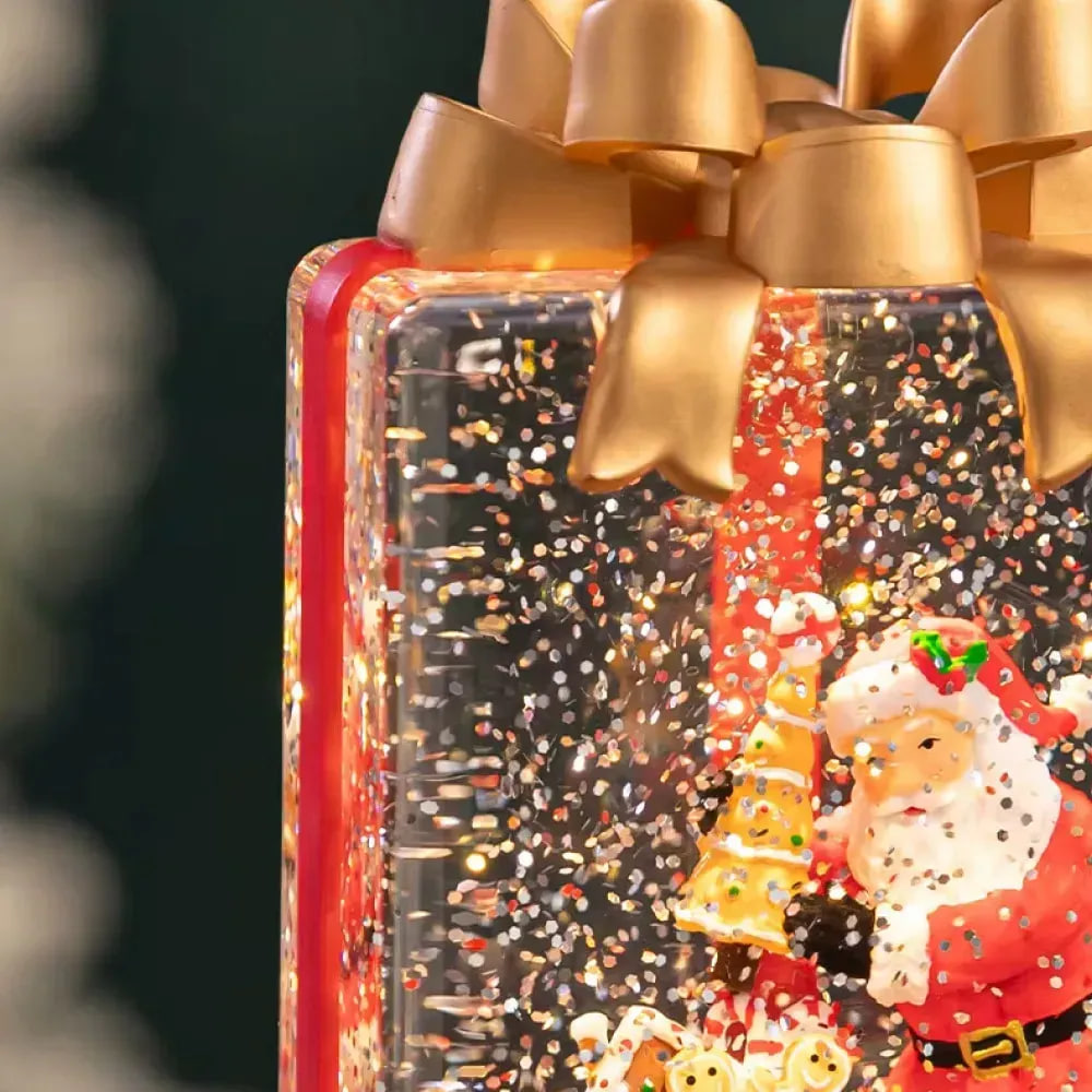 Новорічний нічник XMAS WDL-25010A Подарунок ∙ Нічник XMAS WDL-25010A у формі подарункової коробки - Зображення 5