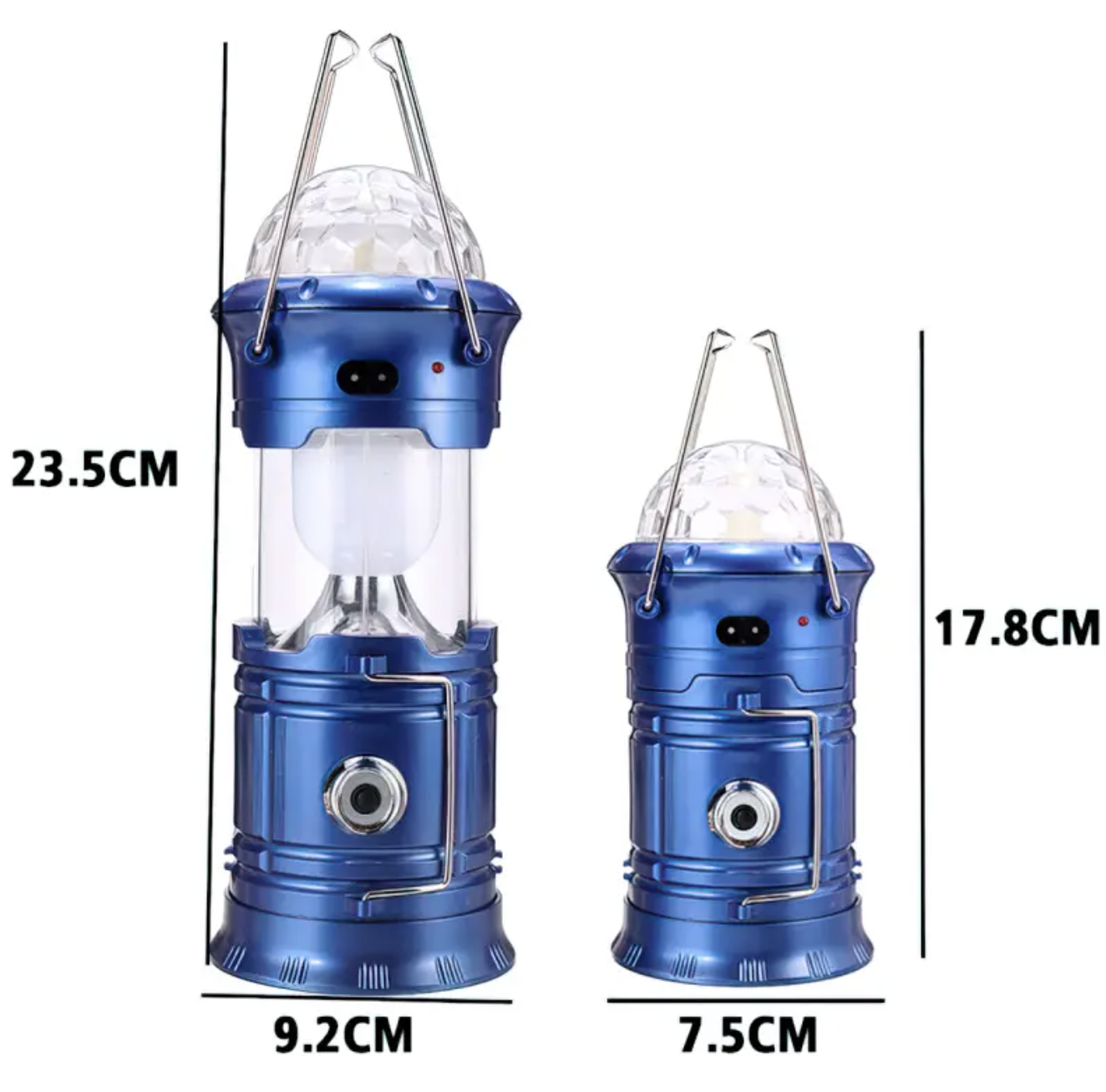 Ліхтар вуличний SX-6888T Multifunction Stage Flame Lamp для кемпінгу D-1977 ∙ Багатофункціональний кемпінговий ліхтар SX-6888T з диско-ефектом - Зображення 3