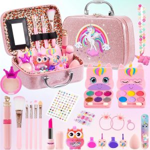 Набір дитячої декоративної косметики HEANING FlyBeauty 28в1 Washable Cosmetic ∙ Багатофункціональний набір косметики FlyBeauty 28в1 для дітей