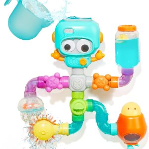 Іграшка для ванни Ingbaby Робот Водний фонтан 21 деталь ∙ Водна Ingbaby Робот іграшка-фонтан для купання