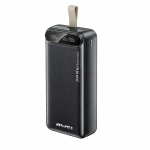 Мобільна зарядка Power Bank AWEI PA12 30000mAh 22.5W • Павербанк зі швидкою зарядкою PD/QC 3.0 та LED дисплеєм