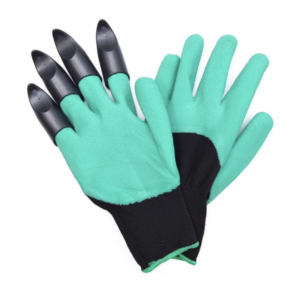 Садові рукавички з кігтями Garden Gloves LY-557 ∙ Універсальний інструмент LY-557 для городу - Зображення 2