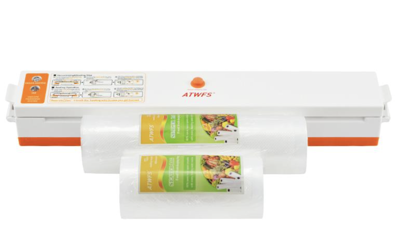 Кухонний вакуумний упаковщик Vacuum Sealer Freshpack PRO ∙ Збереження свіжості упаковщик Vacuum Sealer та економія місця - Зображення 5