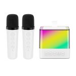Міні-дитяче караоке з RGB-підсвіткою K18 ∙ Bluetooth-колонка K18 з 2 мікрофонами