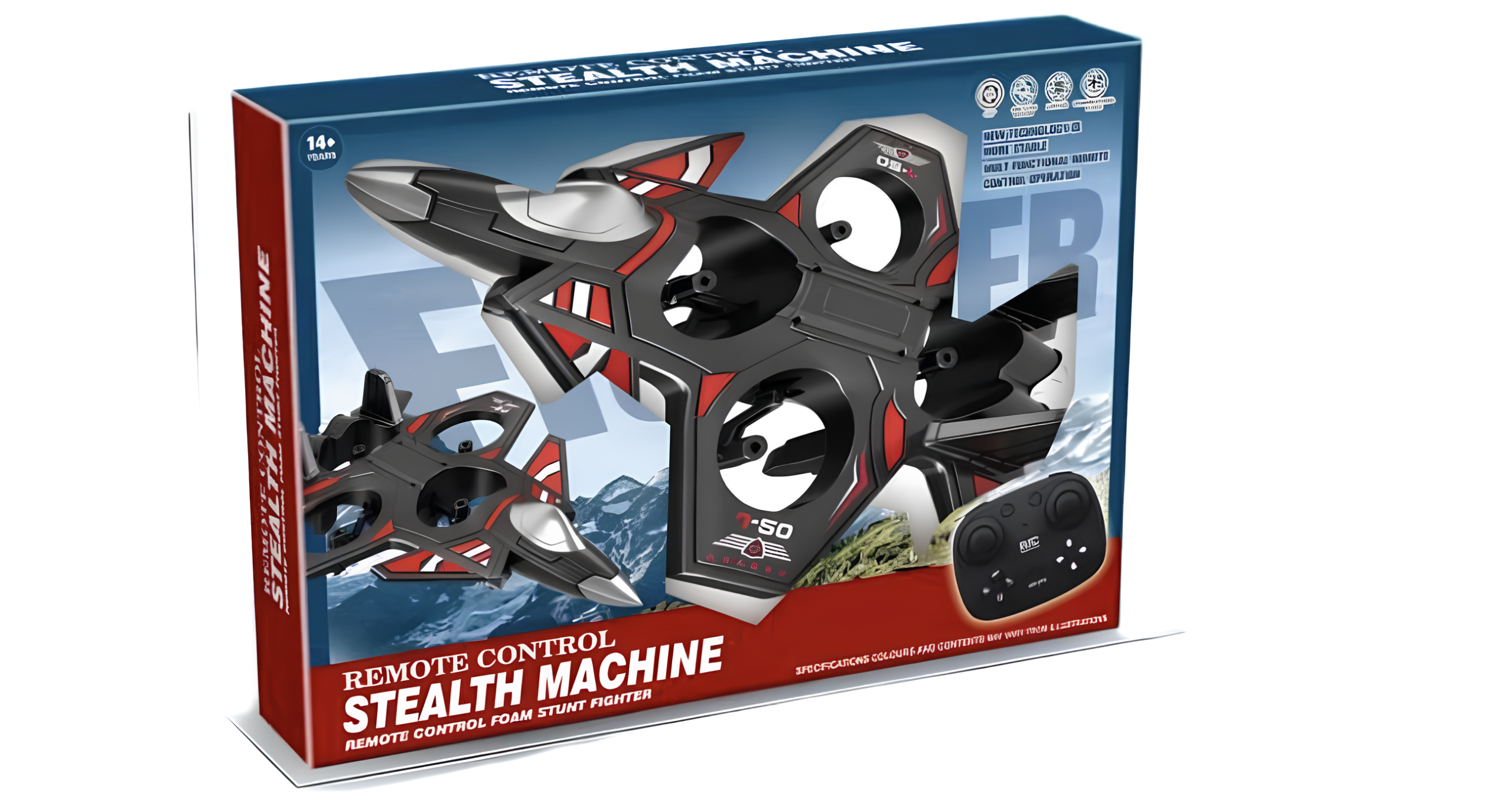 Літак на радіоуправлінні, модель винищувач toy airplane JX2085 ∙ Радіокерований літак JX2085 для дітей - Зображення 5