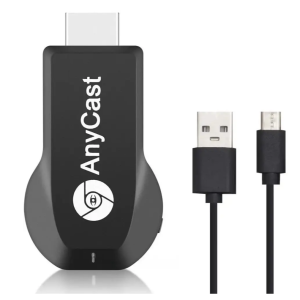 Бездротовий приймач для трансляції екрану AnyCast M9 Plus ∙ Медіаплеєр бездротовий AnyCast M9 Wi-Fi для ТБ для трансляції з телефону