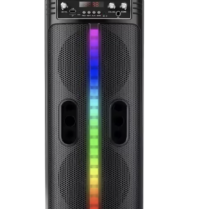 Колонка Bluetooth Wireless Speaker TTD-2806 яскрава атмосфера для вечірок ∙ Портативна колонка акумуляторна USB Bluetooth з мікрофоном 8,5" 40 W