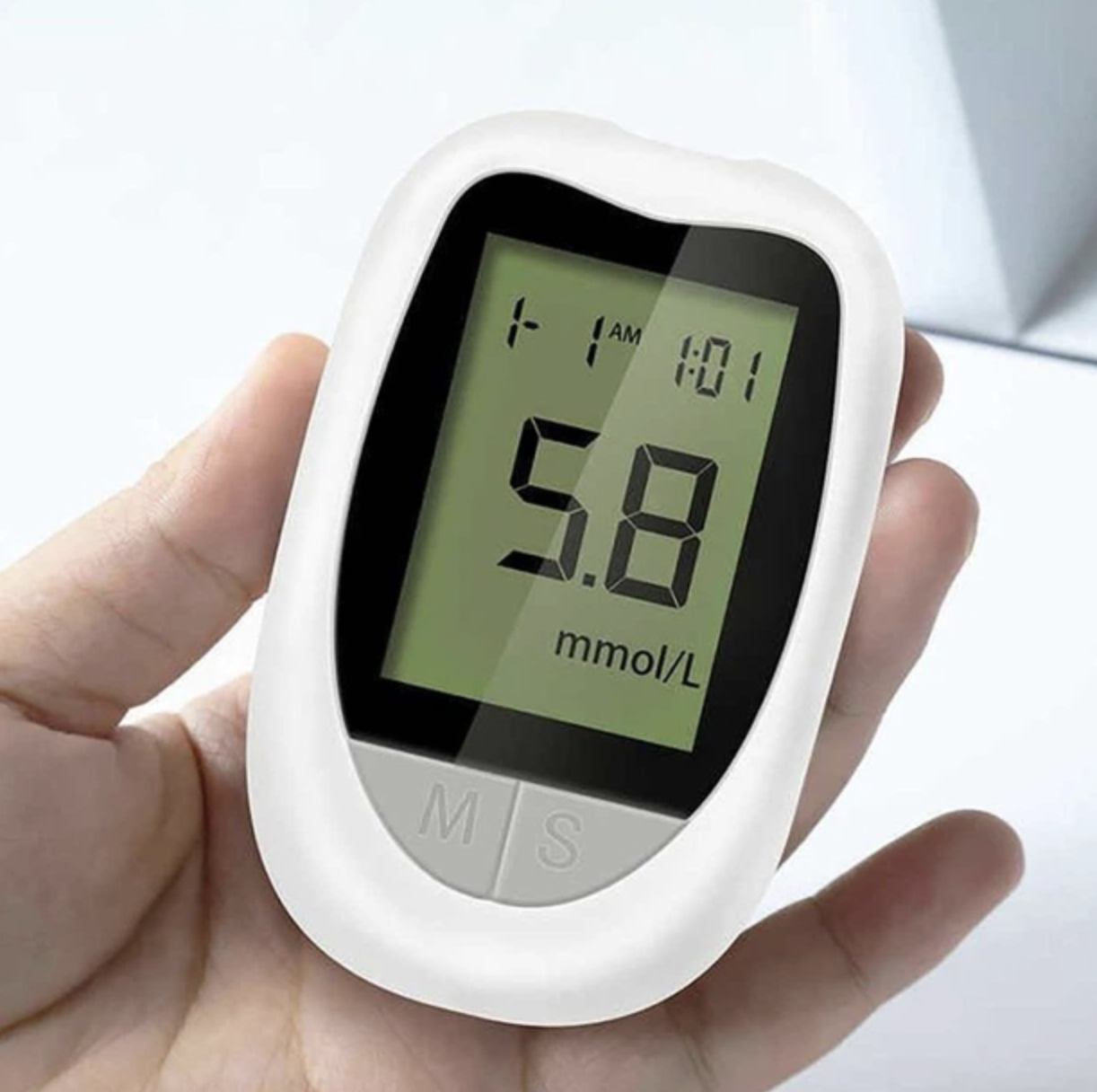 Глюкометр Blood Glucose Meter Model2 вимірювання цукру в крові з тест-смужками та ланцетами ∙ Прилад для вимірювання цукру Blood Glucose Meter Model2 - Зображення 3