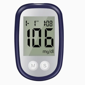 Глюкометр Blood Glucose Meter Model 1 з тест-смужками та ланцетами ∙ Медичний глюкометр Blood Glucose Meter Model1 для дому