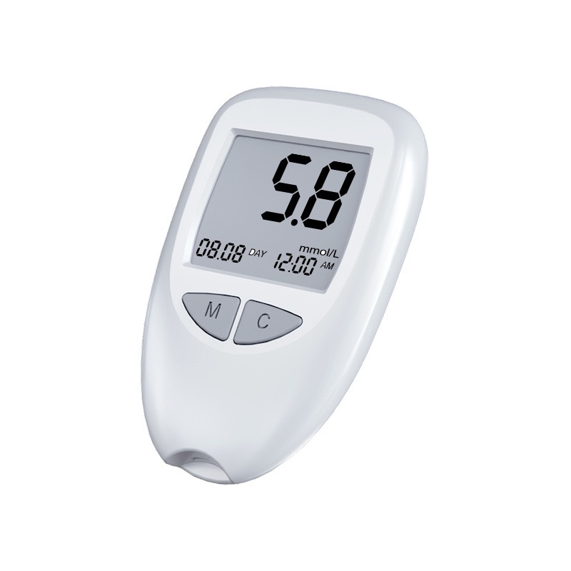 Глюкометр Blood Glucose Meter Model3 JHBGM001A з тест-смужками та ланцетами ∙ Прилад JHBGM001A для вимірювання цукру + 50 тестів від батареї - Зображення 5