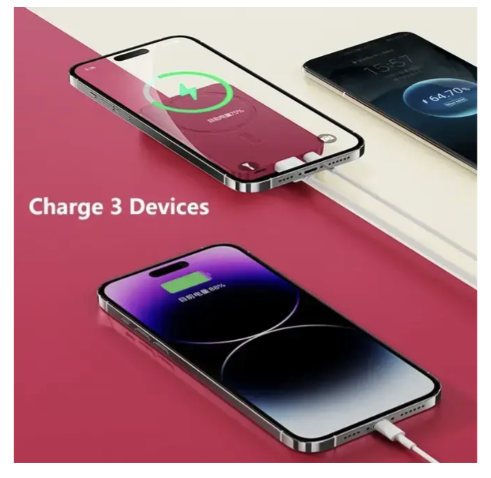 Мобільна зарядка Magnetic Power Bank 90.000mAh 22.5W ∙ Компактний та потужний павербанк Magnetic Power Bank 90.000mAh 22.5W - Зображення 5