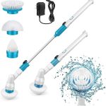 Щітка акумуляторна ELECTRIC SPIN SCRUBBER 5в1 ∙ Бездротова електрощітка для прибирання ELECTRIC SPIN SCRUBBER MA-1