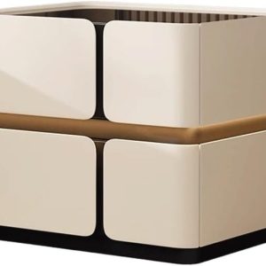 Приліжкова LED-тумба SZXF01 з USB бездротовою зарядкою і Bluetooth ∙ Тумбочка SZXF01 для спальні