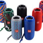 Портативна стереоколонка Bluetooth T&G TG117 для відпочинку ∙ Бездротова водостійка Bluetooth-колонка TG-117 для дому