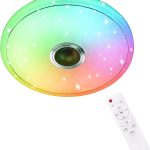 Світлодіодний світильник RGB Lamp 38 см ∙ RGB-люстра з Bluetooth-колонкою 60W