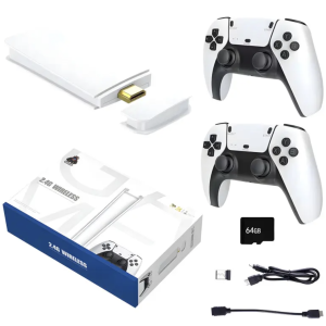 Ігрова приставка HDMI M15 Game Stick 4K 64GB ∙ Мініконсоль M15 з 20 000 іграми та бездротовими джойстиками