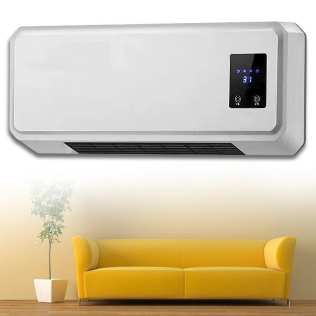 Тепловентилятор обігрівач настінний керамічний кондиціонер 1500 W ∙ Кондиціонер Heating air conditioning 170 1500 W