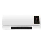 Тепловентилятор настінний Domotec MS-5962 · Дуйка з 2 режимами роботи · Настінний обігрівач 2 в 1
