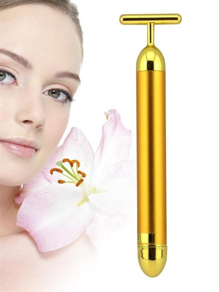 Ионный вибромассажер для лица Energy Beauty Bar REVOSKIN Gold | массажер для лица PR3 - Зображення 5