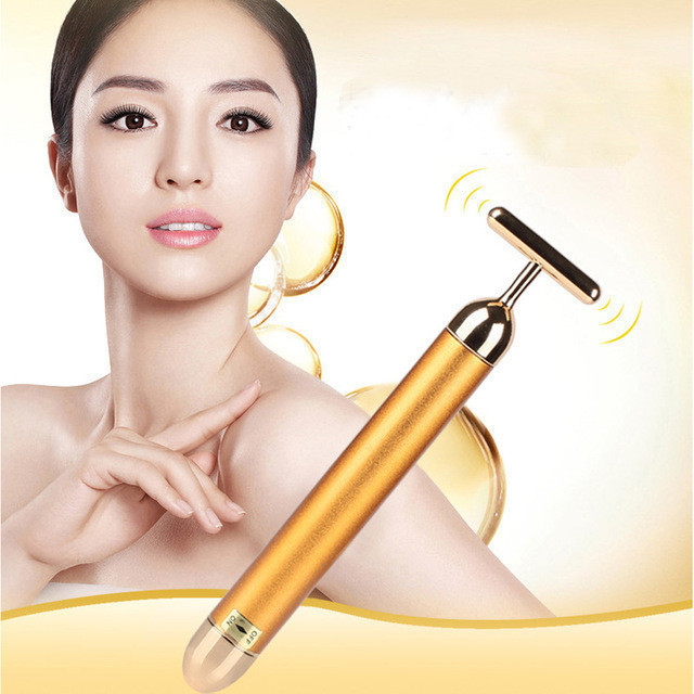 Ионный вибромассажер для лица Energy Beauty Bar REVOSKIN Gold | массажер для лица PR3 - Зображення 3