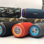 Портативная Bluetooth колонка с динамичной подсветкой Hopestar H45 Party водонепроницаемая