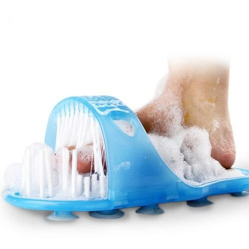 Масажний тапочок Easy Feet ∙ Щітка - масажер для ніг з пемзою, на присосках - Зображення 3