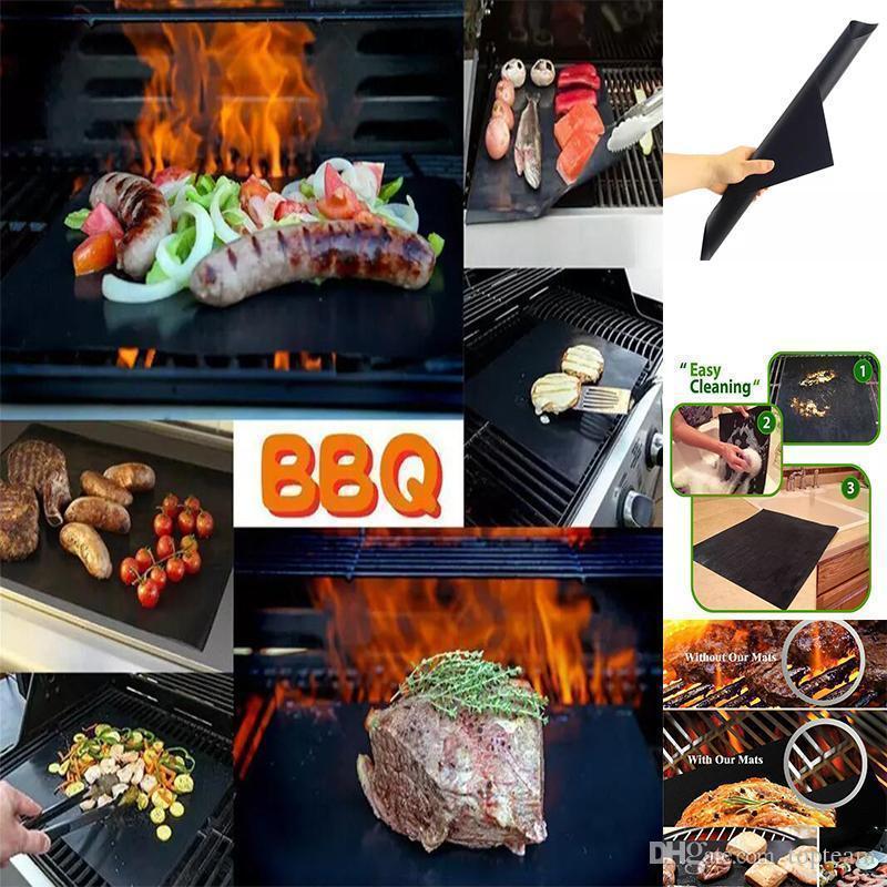 BBQ grill sheet Гриль-мат килимок для гарячого з антипригарним покриттям, 33х40 см - Зображення 3