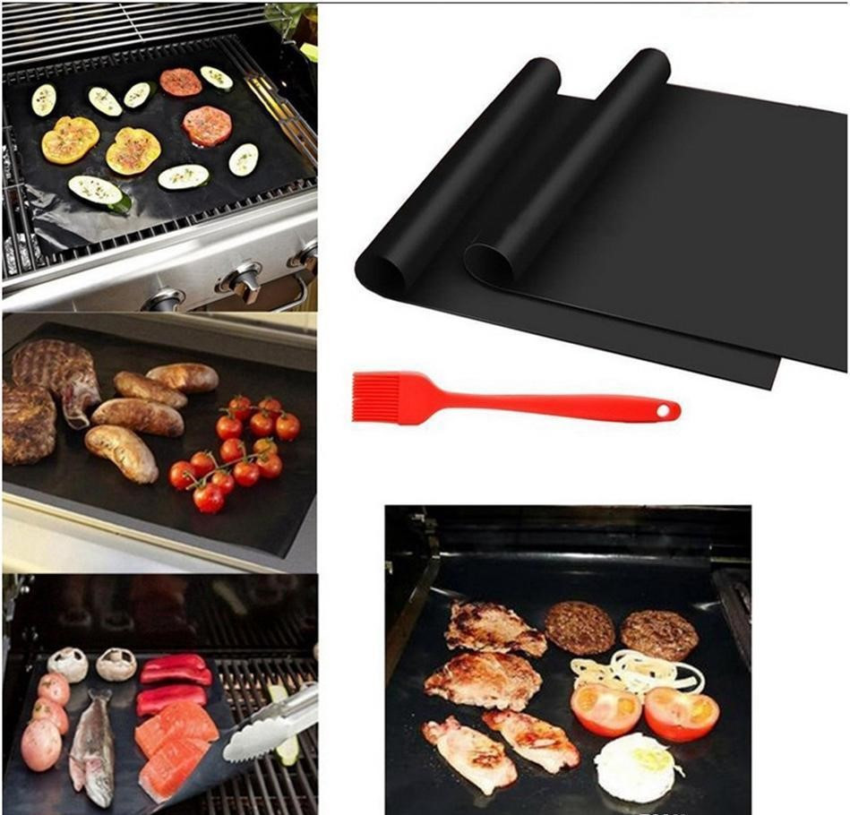 BBQ grill sheet Гриль-мат килимок для гарячого з антипригарним покриттям, 33х40 см - Зображення 4