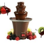 Шоколадний фонтан Фондю Mini Chocolate Fondue Fountain Домашня міні - фондюшниця