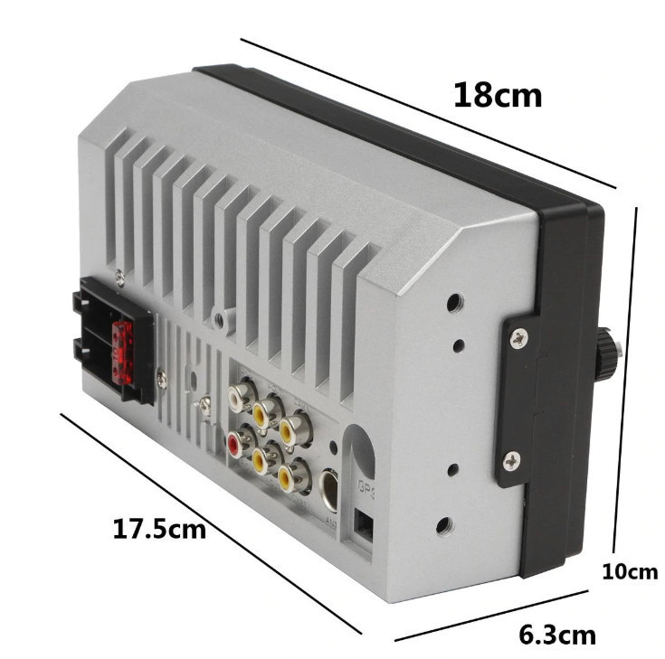 Автомагнитола MP5 2DIN PR5 FM+Usb+ SD+Aux+ Bluetooth+Пульт дистанционного управления - Зображення 3