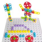 Мозаика конструктор с шуруповертом Creative Puzzle 193 детали CG01 PR4