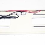 Камера заднего вида в авто номерной рамке с 16 LED подсветкой Silver PR4