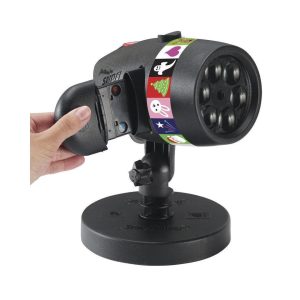 Вуличний лазерний проектор із слайдами Christmas Star shower LED Slide show, 12 зображень слайдів