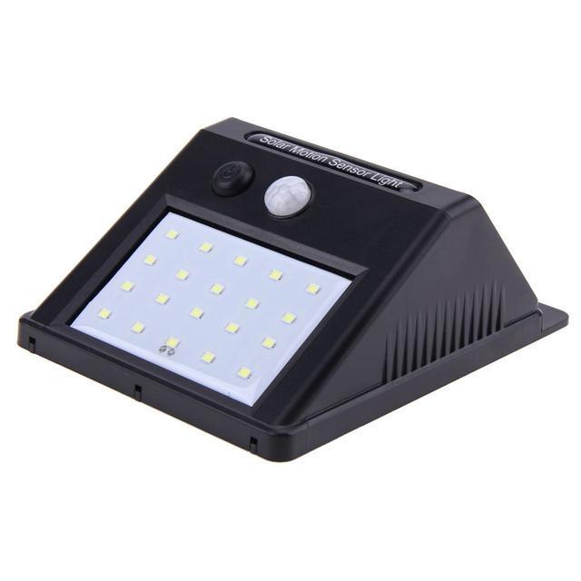 Світильник 20 Solar LED Solar Motion Sensor Light із датчиком руху на сонячних батареях - Зображення 2