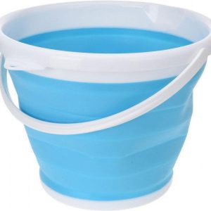 Туристичне складане відро, 10 л Collapsible Bucket Силіконове відро