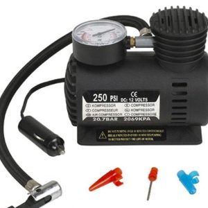 Автомобільний насос - компресор Air compressor DC-12V ∙ Портативний міні-насос в авто