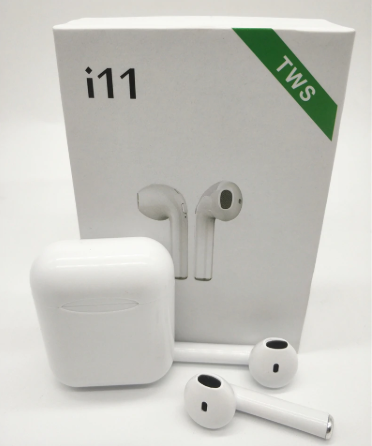 TWS i11 беспроводные Bluetooth наушники с микрофоном CG08 - Зображення 2