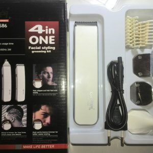 Аккумуляторная машинка для стрижки волос 4 в 1 GEMEI GM-586 CG21 PR3