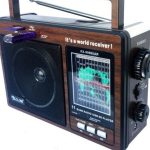 Портативний радіоприймач Golon RX-9966 UAR із вбудованим акумулятором, USB, SD, FM радіо